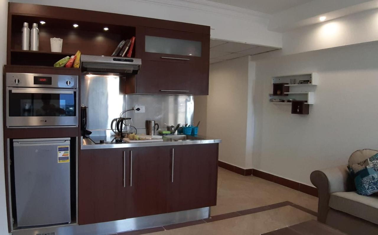 Alia Beach Residence Hurghada Bagian luar foto