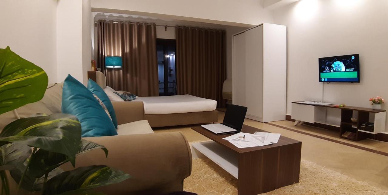 Alia Beach Residence Hurghada Bagian luar foto